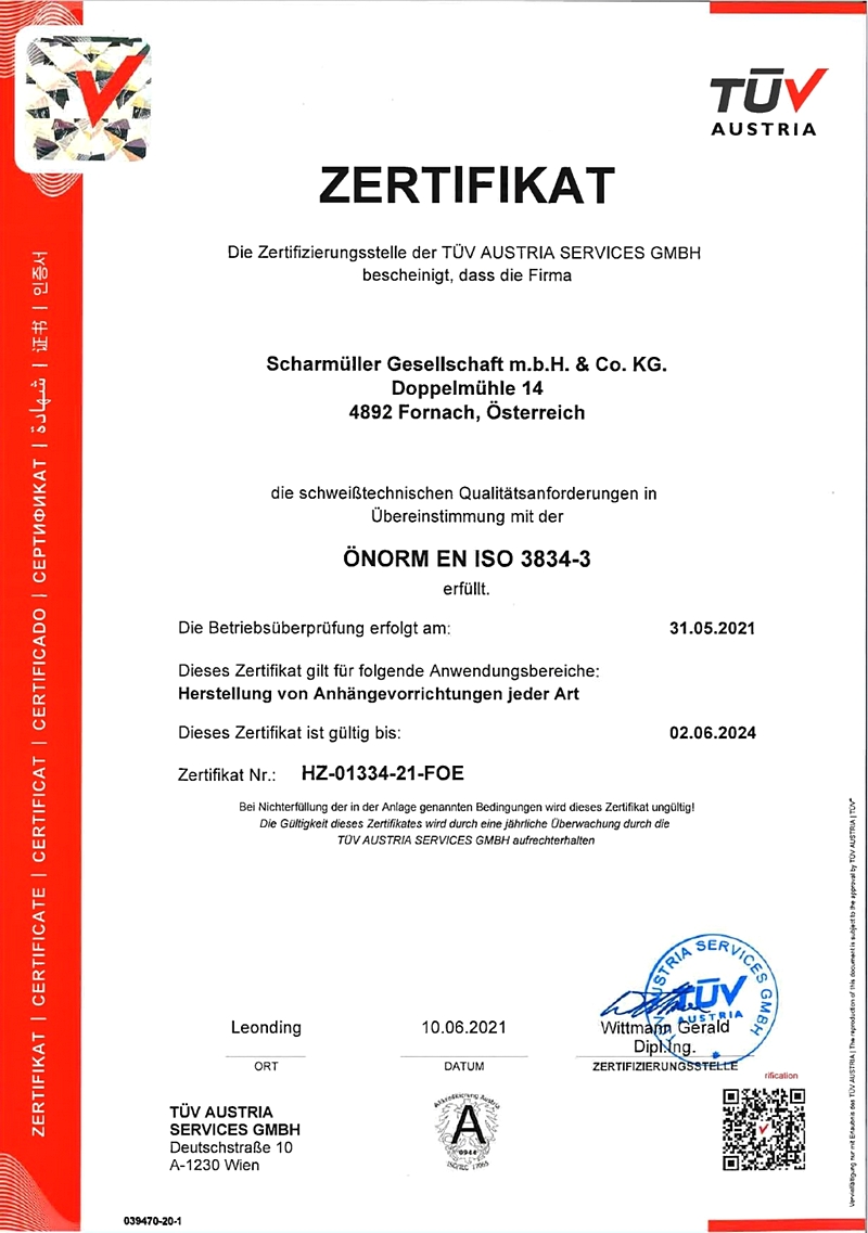 ÖNORM EN ISO 3834-3